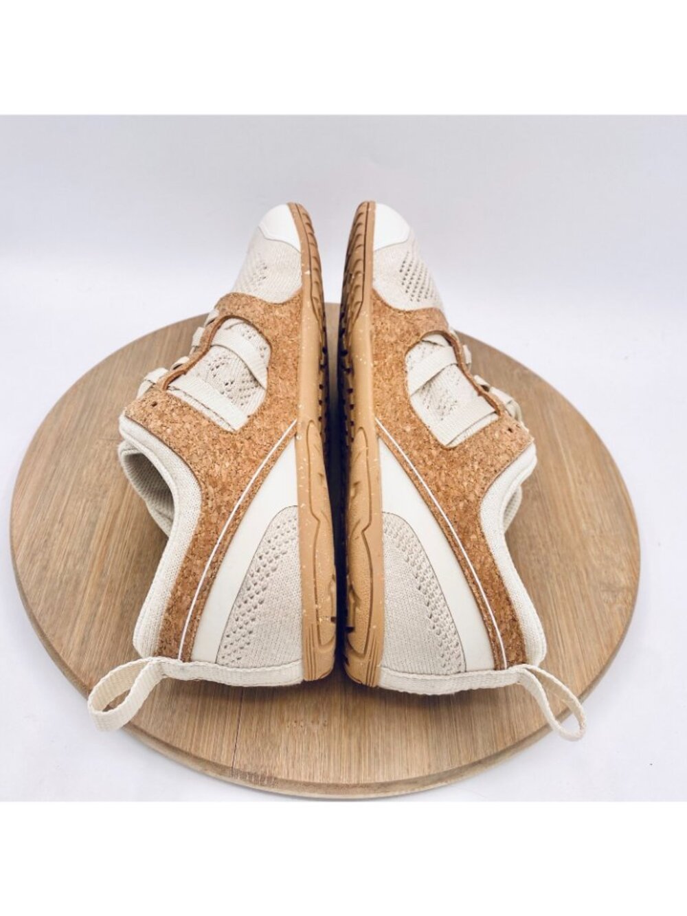 Xero Barefoot Shoes Mens 9 Beige Mesh Zero Drop Zelen Sneakers Minimalist - Picture 9 of 10